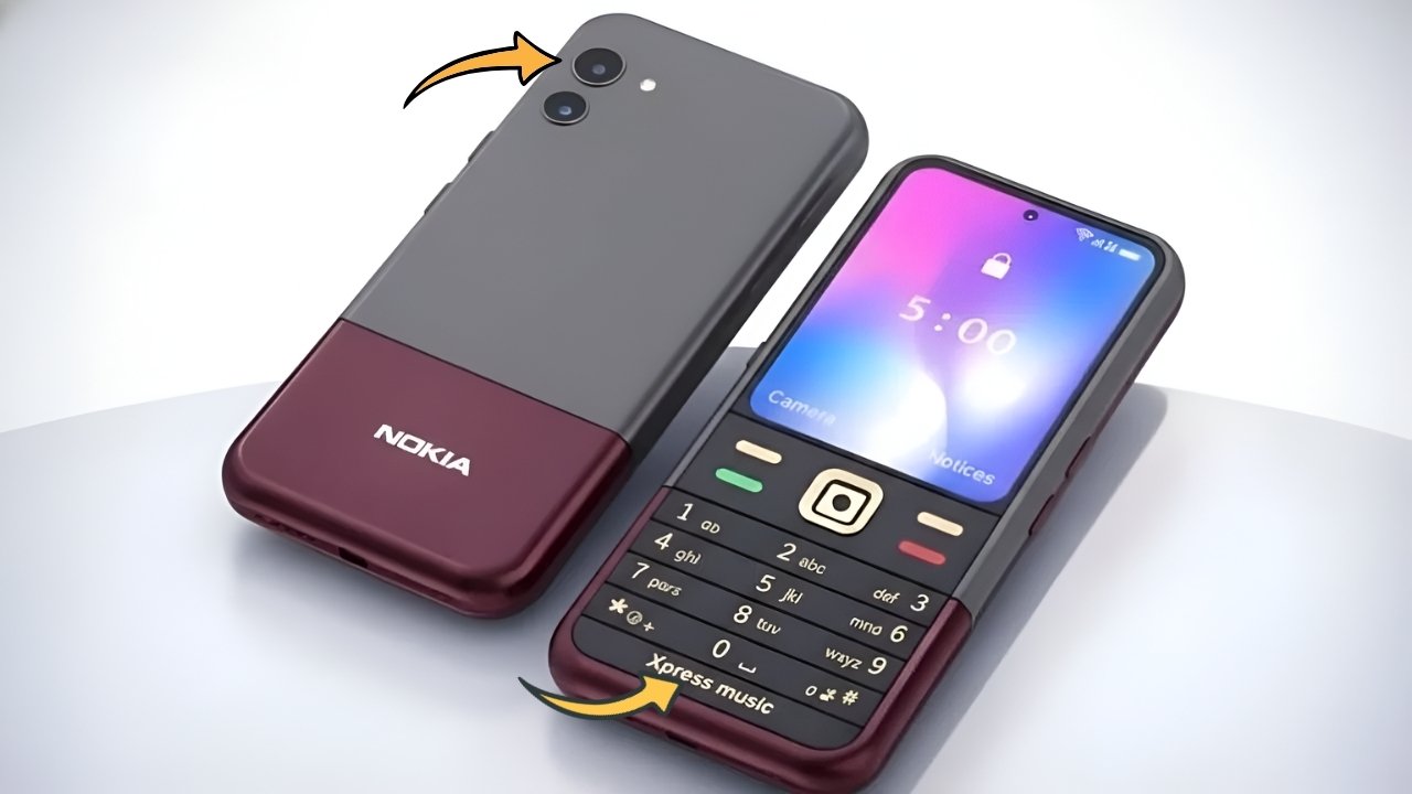 Nokia 5700 XpressMusic 2026｜5G対応スマホに50MPカメラと5900mAhバッテリー搭載